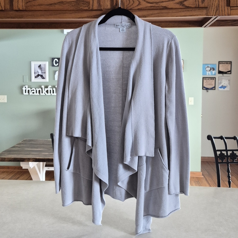 Cozy Gray Barefoot Dreams Cardigan